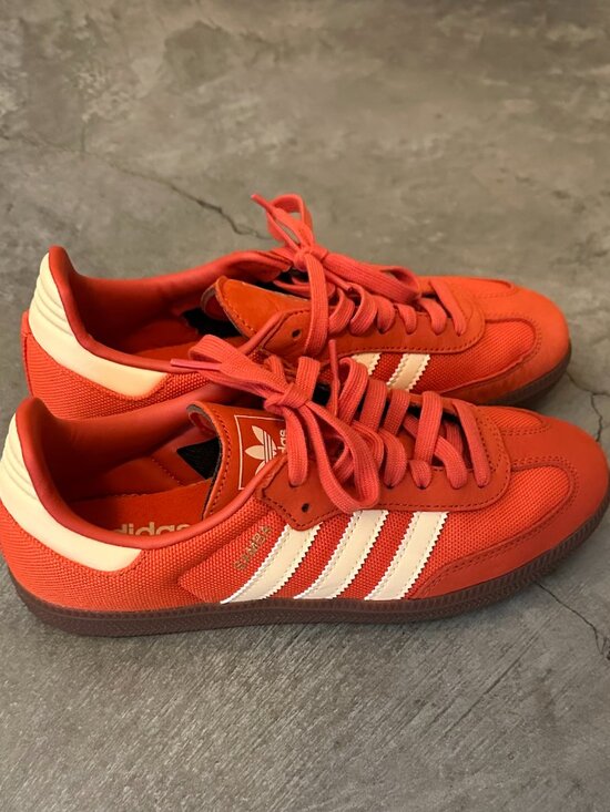 adidas Shoes - adidas Samba OG in Collegiate Orange (never worn!)